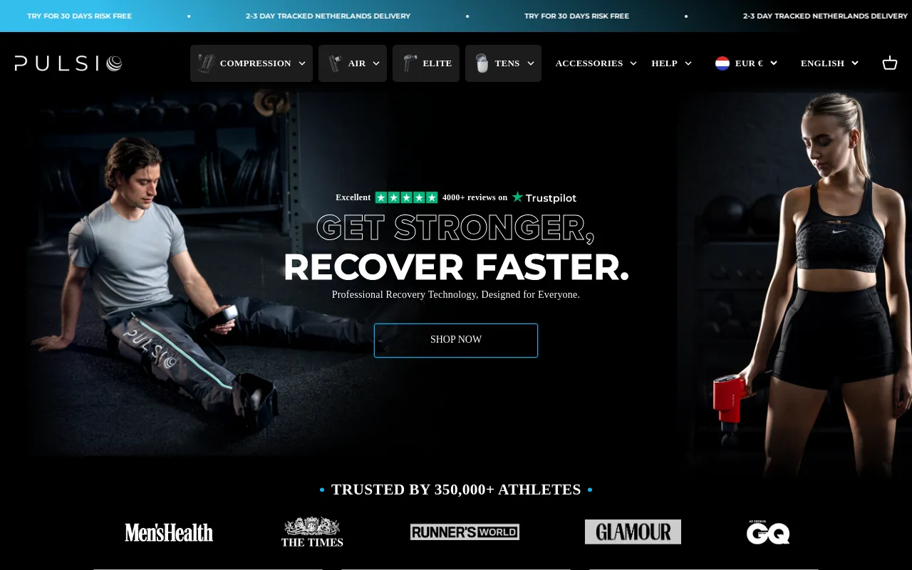 Pulsio EU screenshot