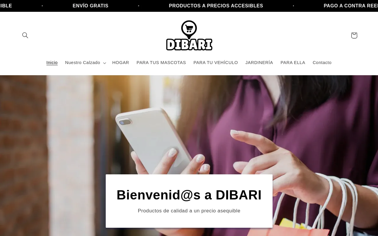 Dibaries.com screenshot
