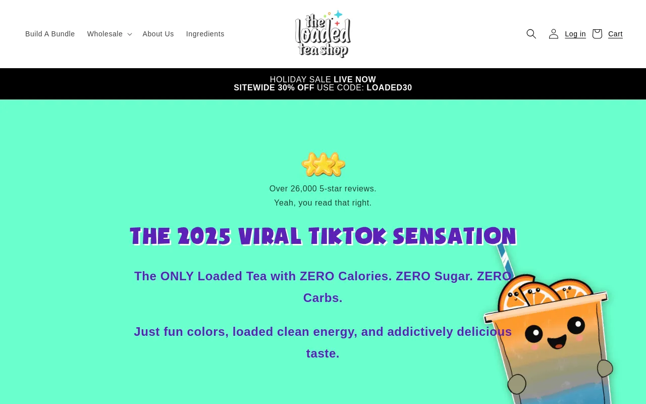 The Loaded Tea Shop screenshot