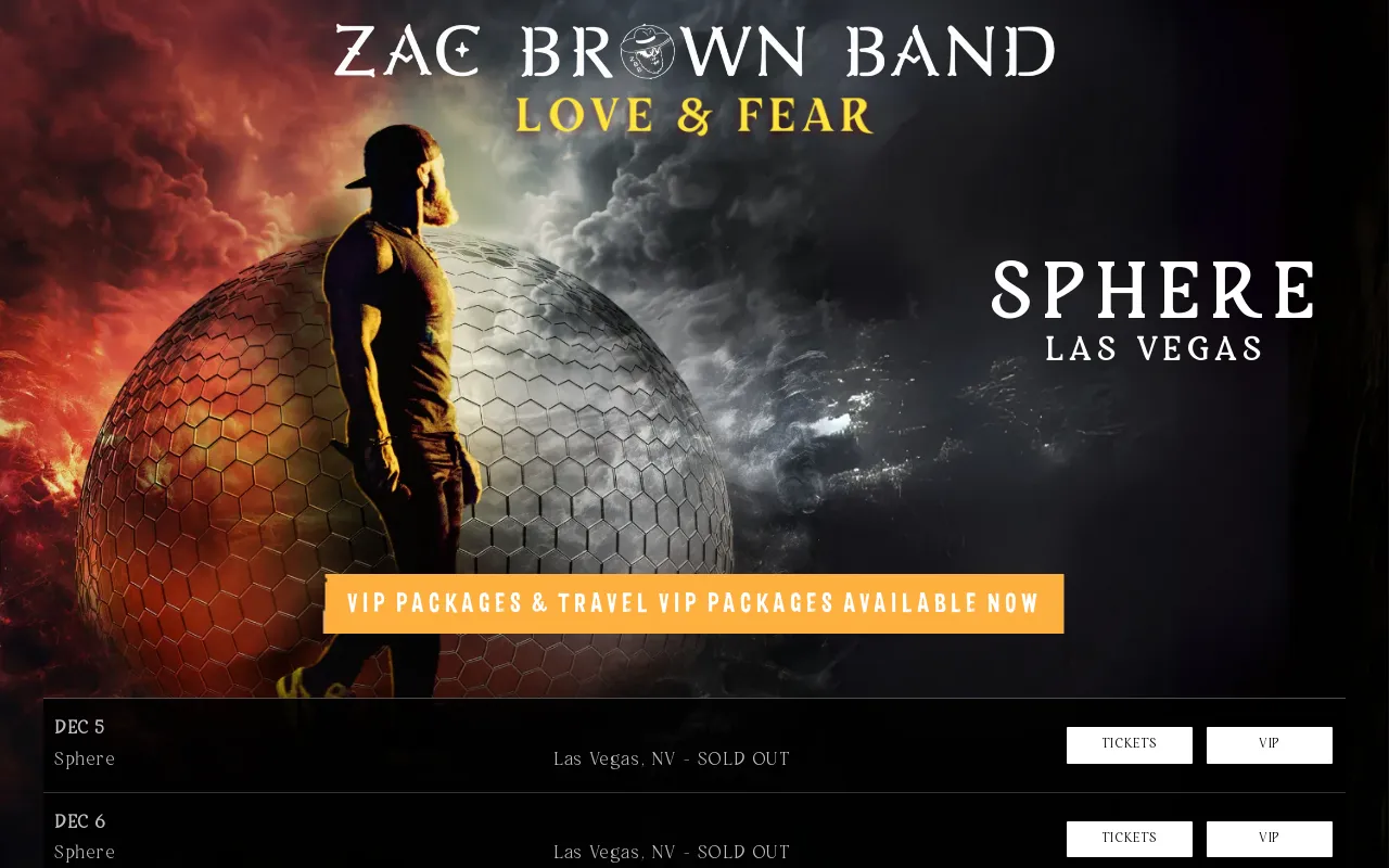 Zac Brown Band screenshot