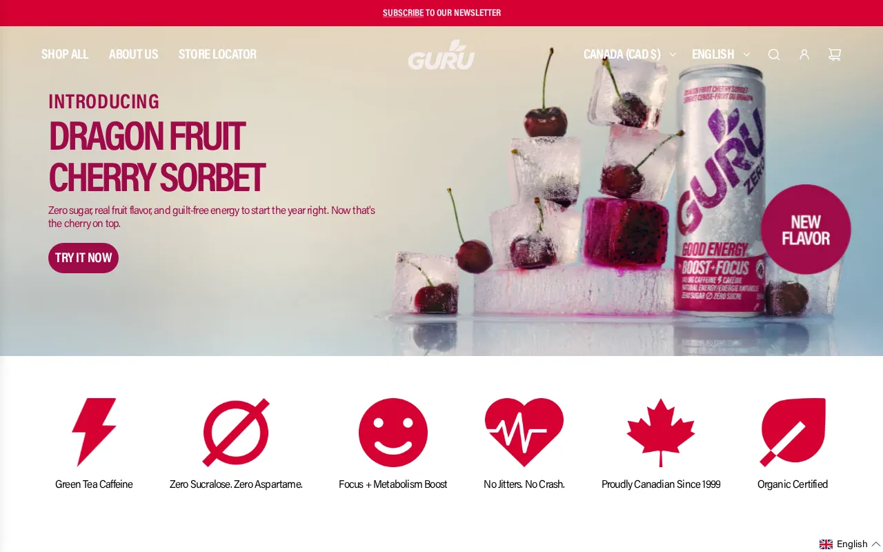 GURU Beverage screenshot