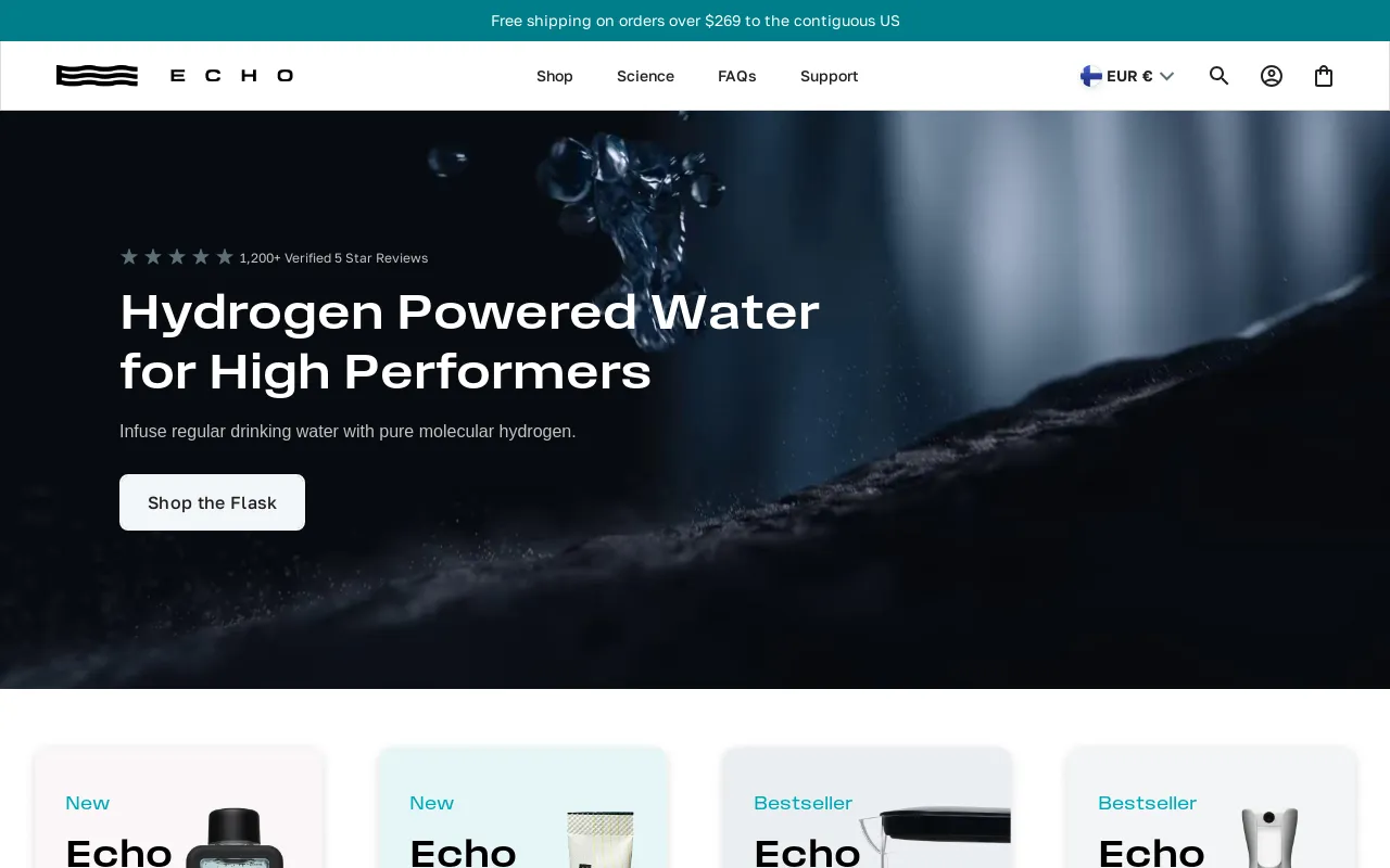 Echo Water screenshot