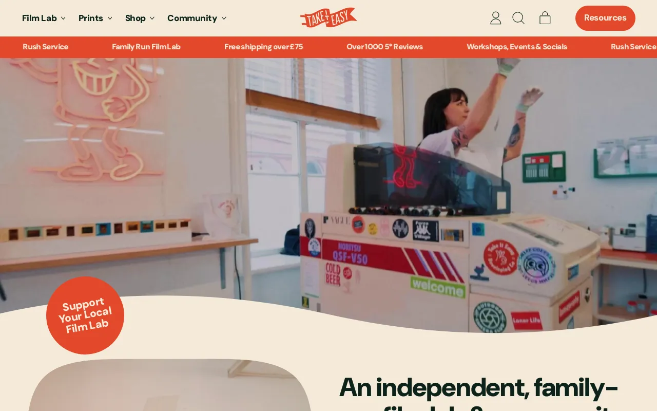 Take It Easy Lab Ltd screenshot