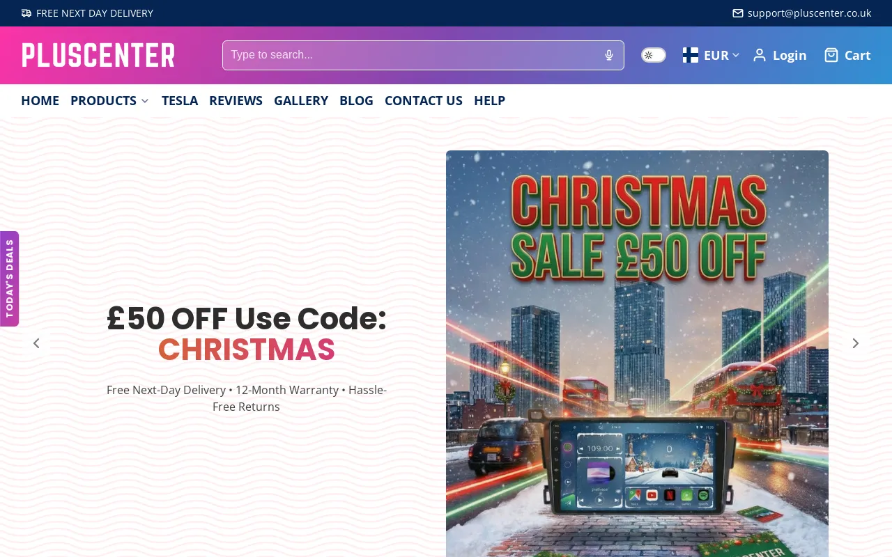 Pluscenter screenshot