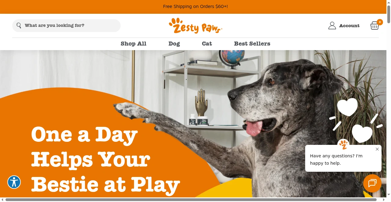 Zesty Paws screenshot