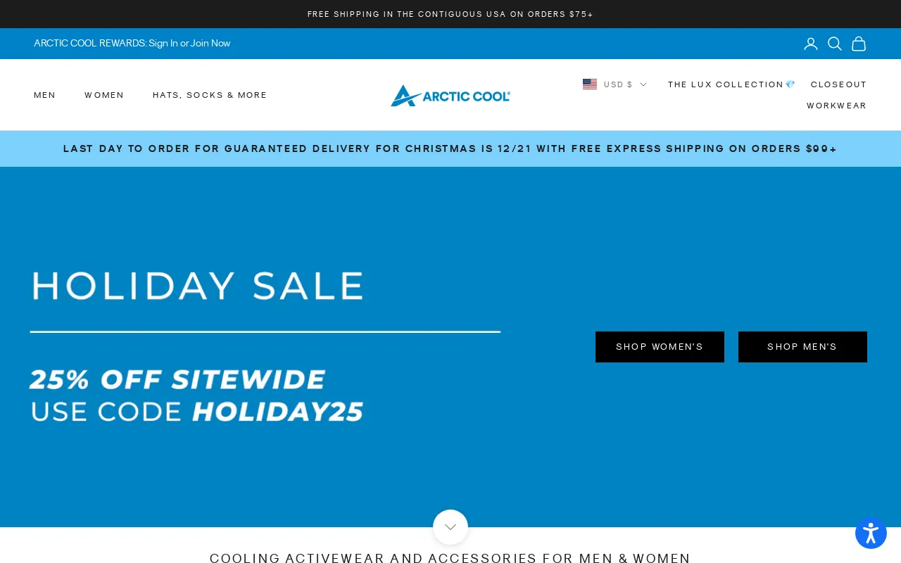 Arctic Cool screenshot