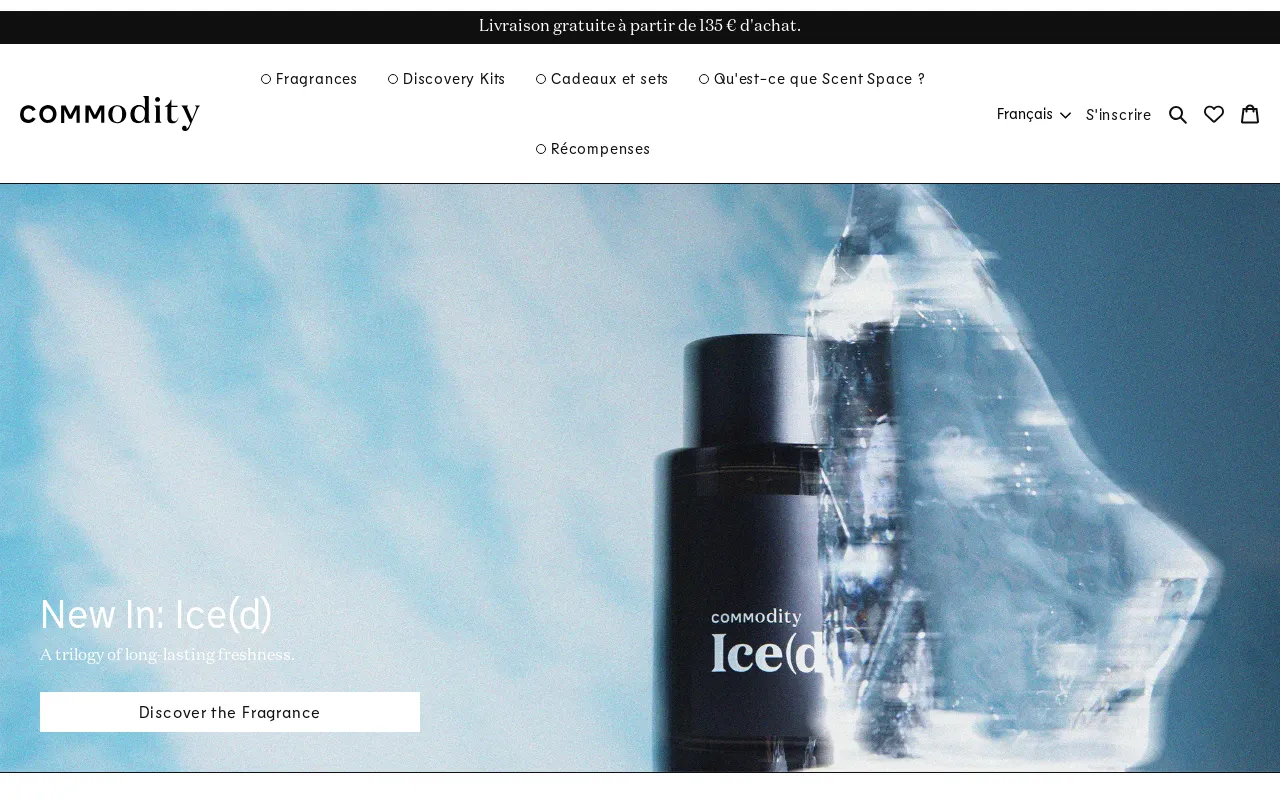 Commodity Fragrances EU screenshot