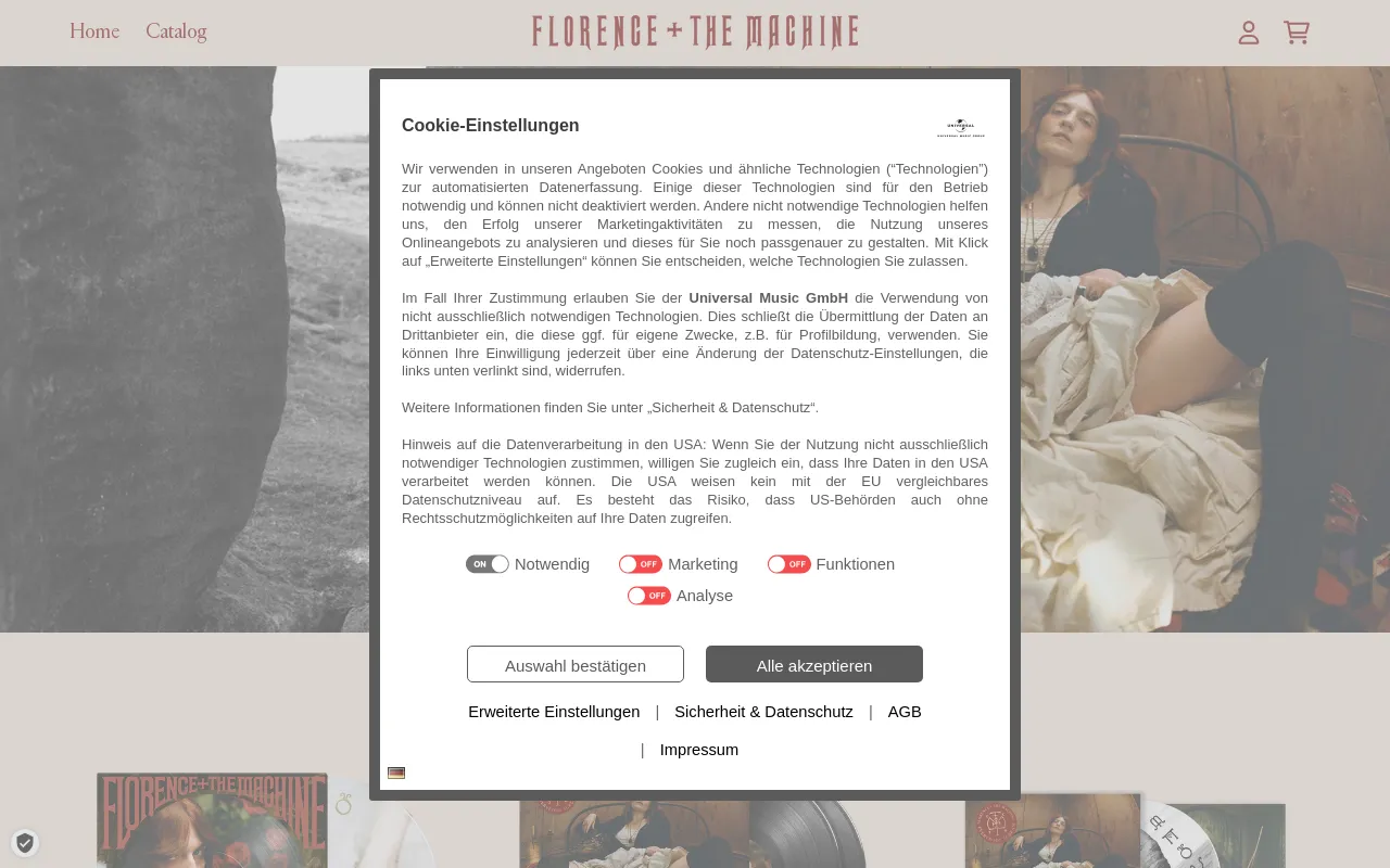 Florence & the Machine screenshot