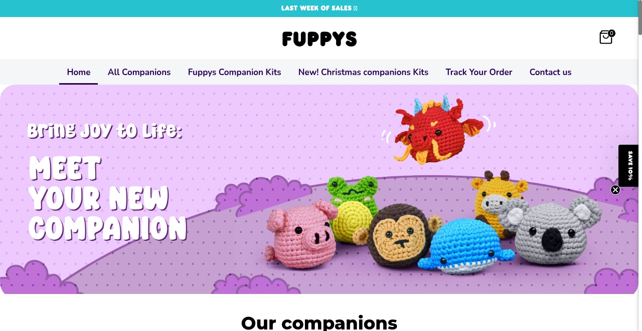 Fuppys screenshot