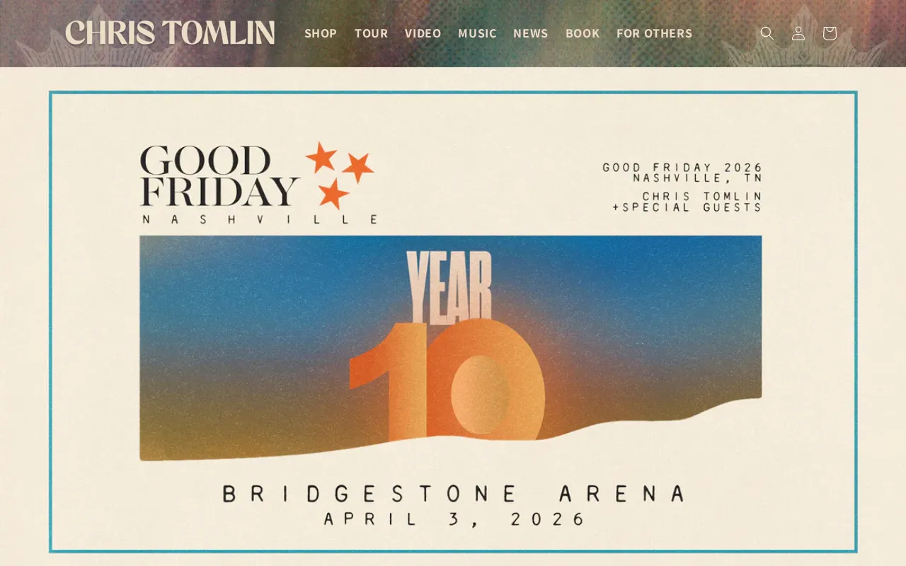 Chris Tomlin screenshot