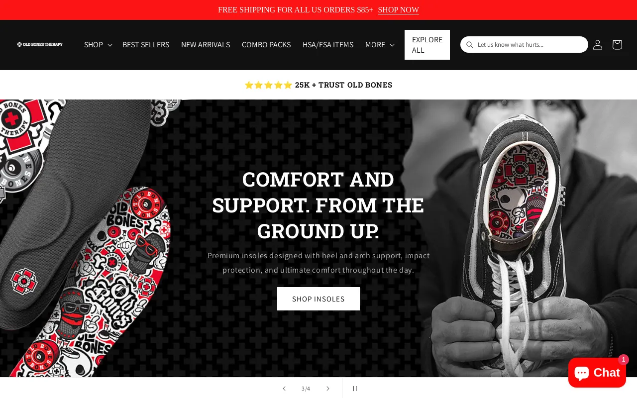 Old Bones Therapy screenshot