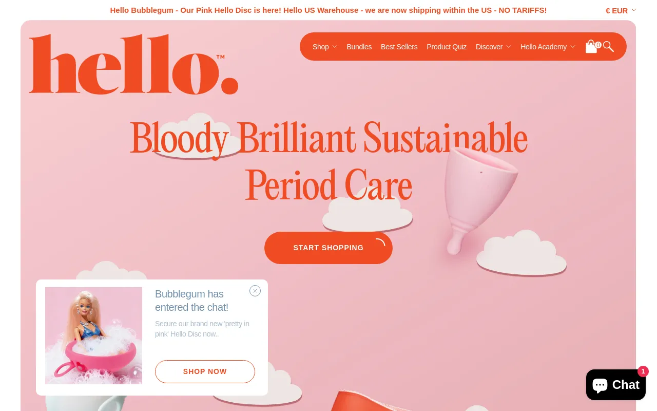 Hello Period screenshot