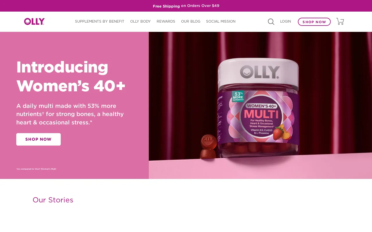 OLLY PBC screenshot