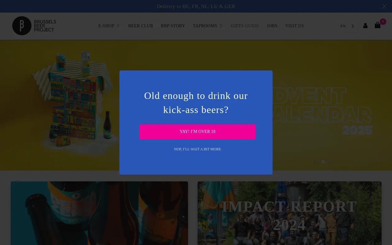 Brussels Beer Project screenshot