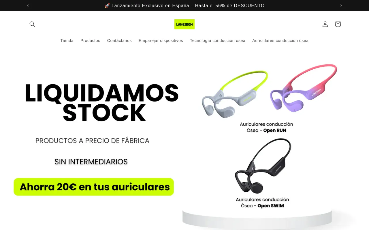 Langsdom España screenshot