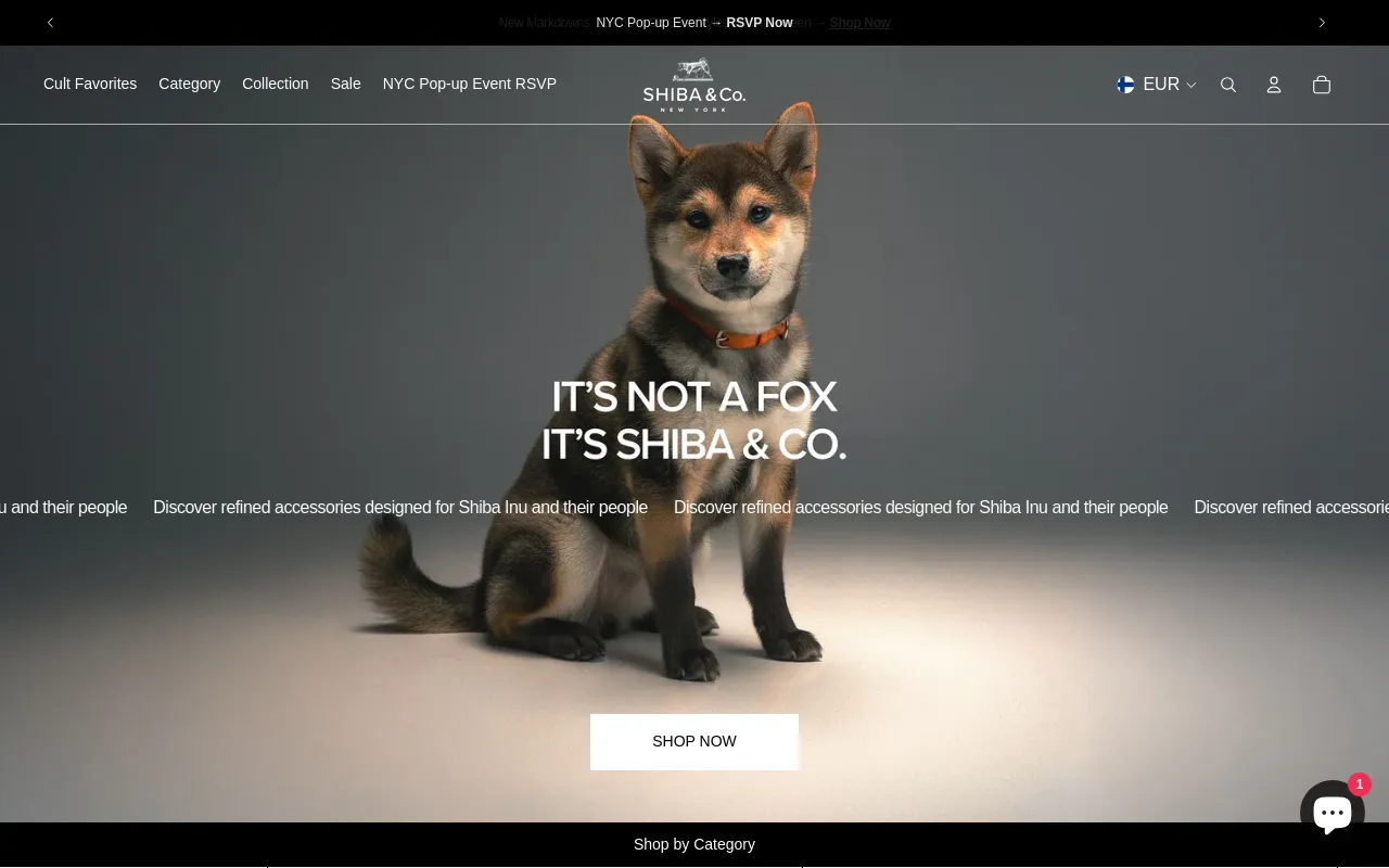SHIBA & CO. screenshot