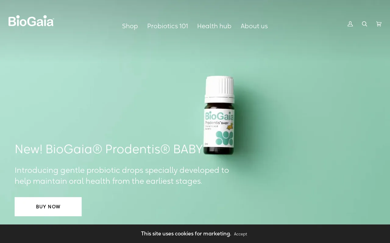 BioGaia UK screenshot