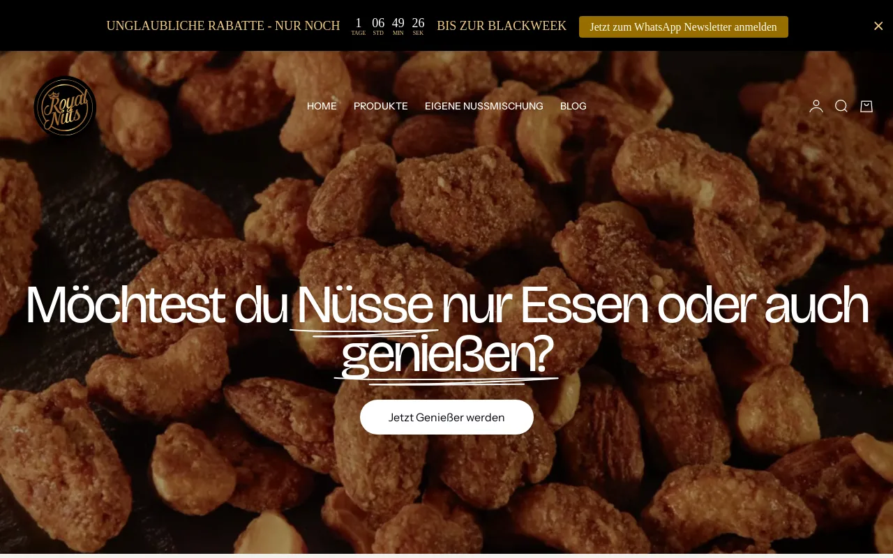 Royalnuts Genuss GmbH screenshot