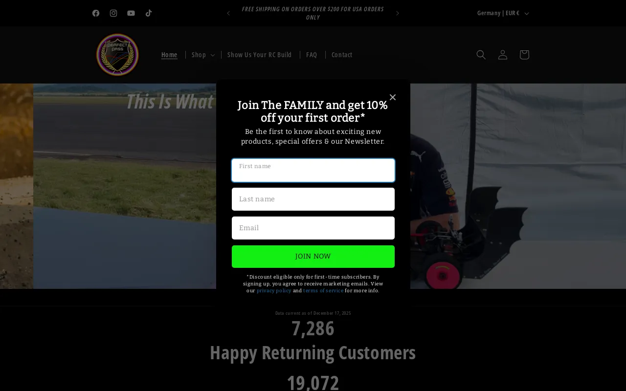 Perfect Pass RC screenshot