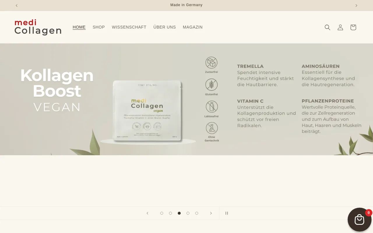 mediCollagen screenshot