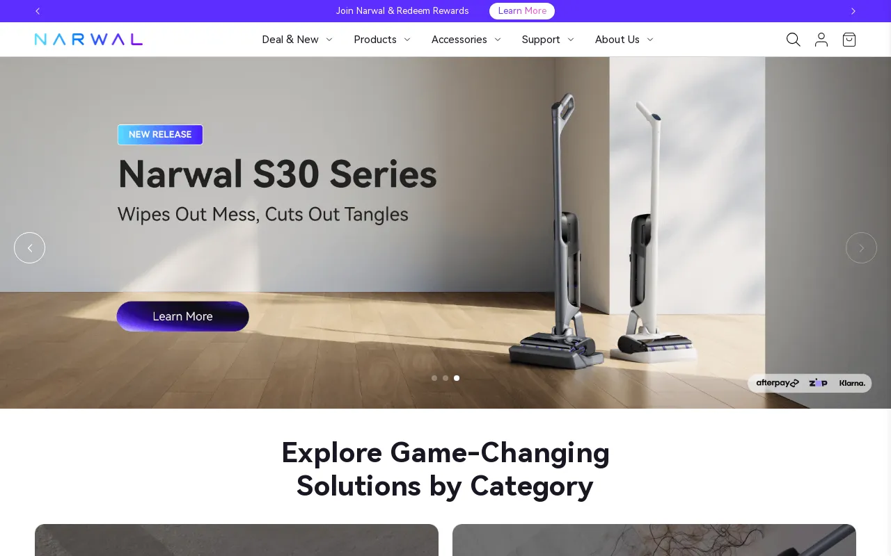 Narwal Australia screenshot