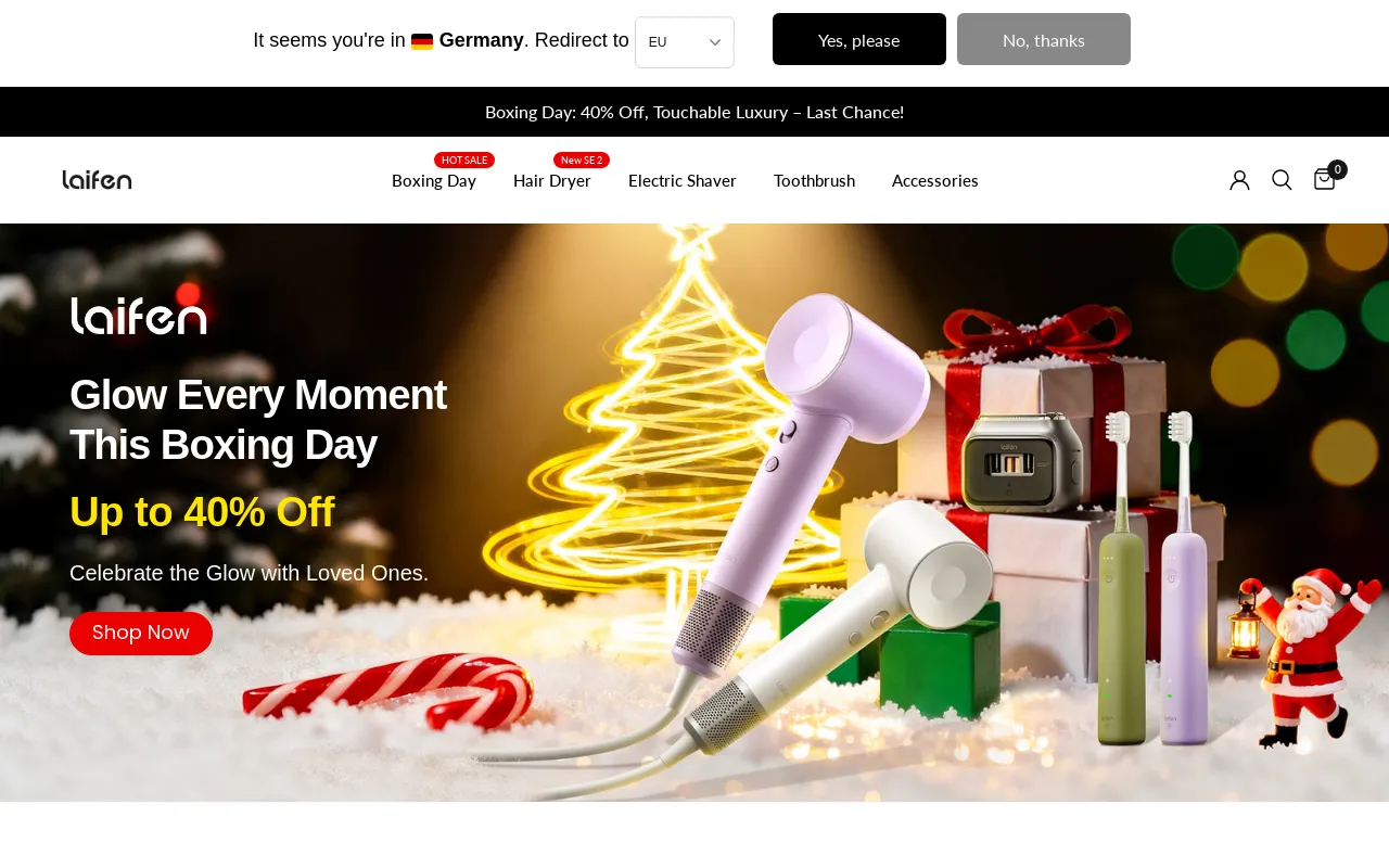 Laifen® Canada screenshot