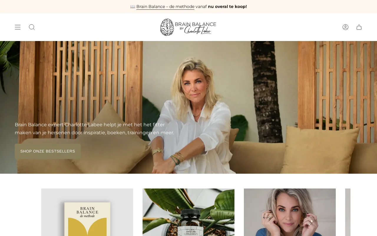 Charlotte Labee website screenshot