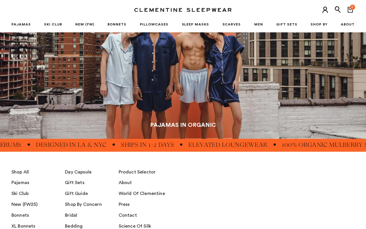 Clementine Sleepwear screenshot