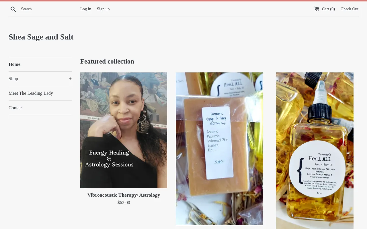 Shea Sage and Salt screenshot