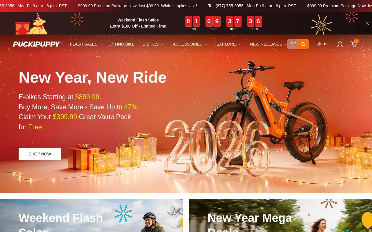 PUCKIPUPPY BIKES screenshot