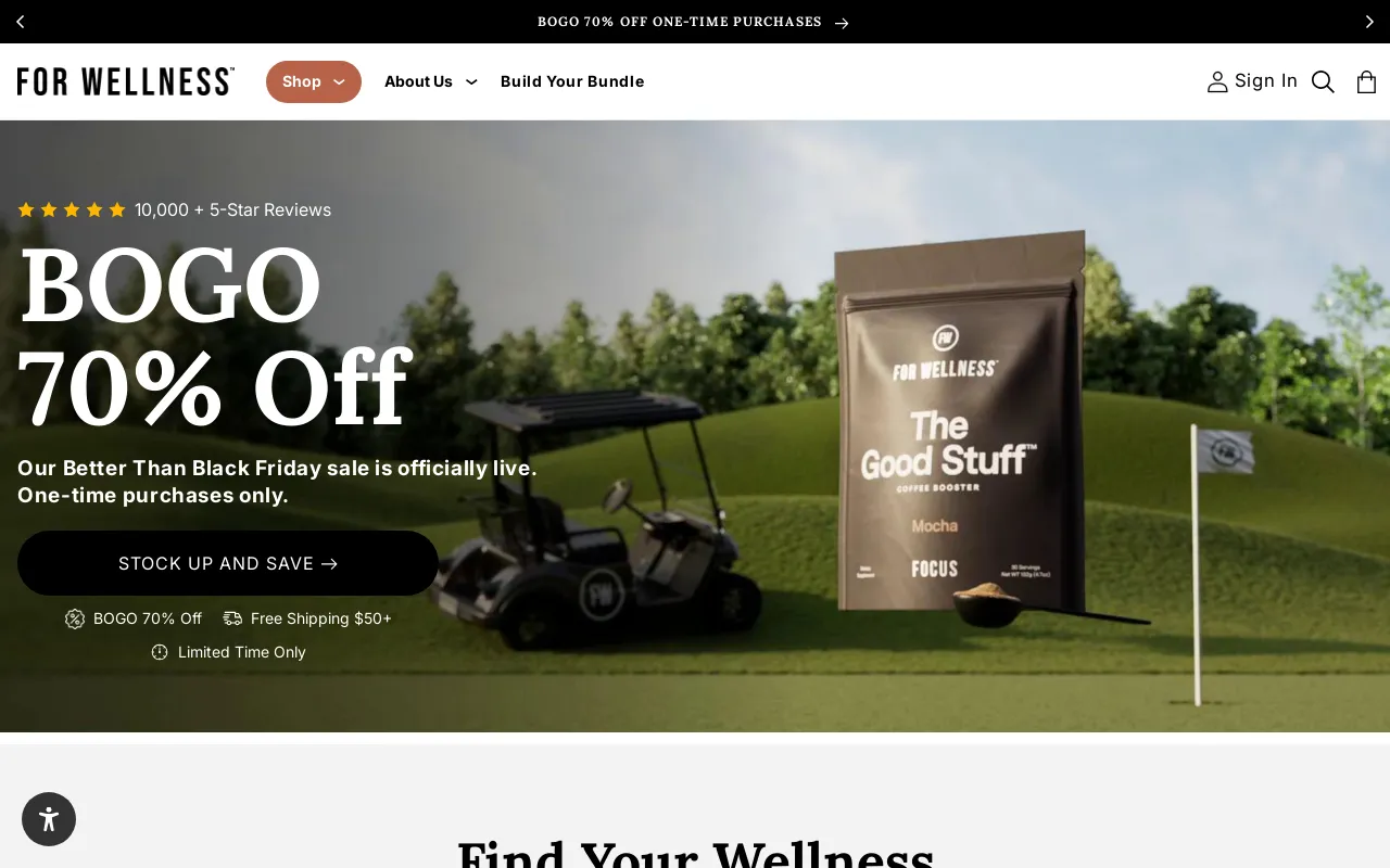 For Wellness screenshot