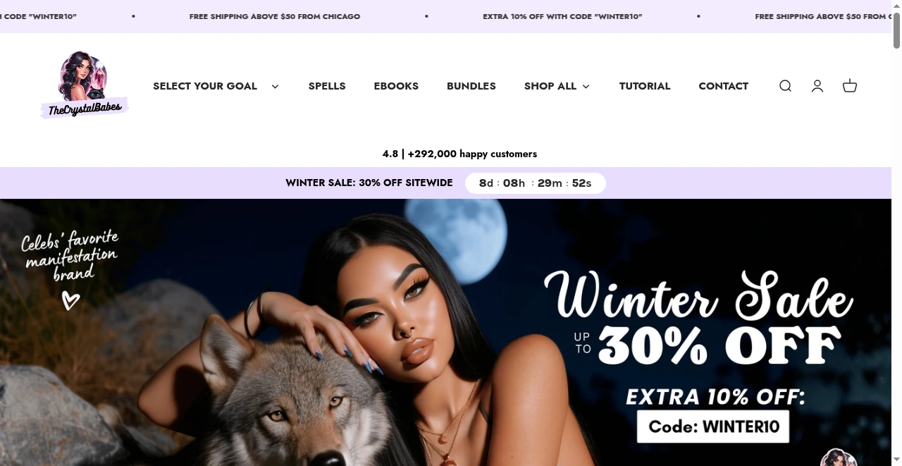 TheCrystalBabes screenshot