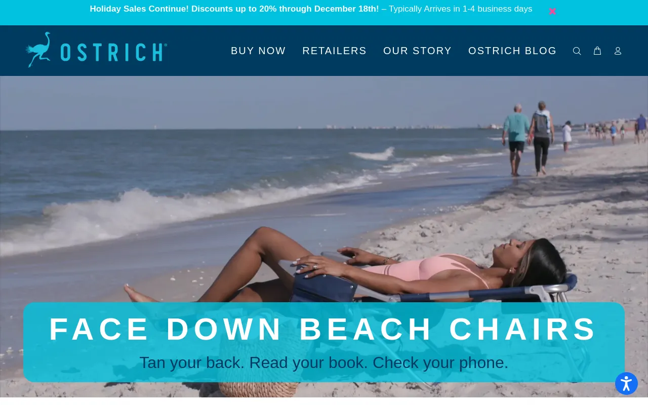 Ostrich Products website screenshot