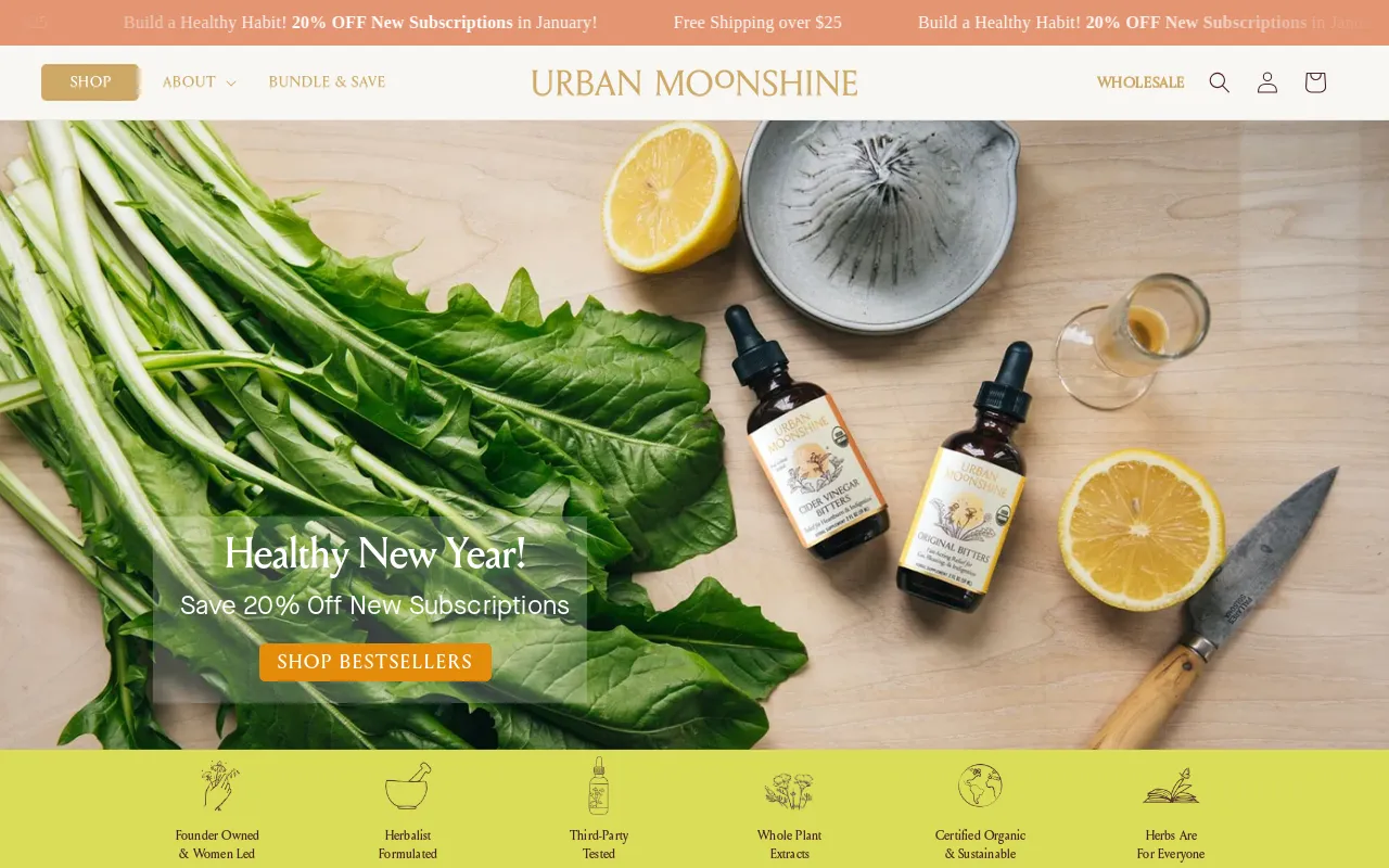 Urban Moonshine screenshot