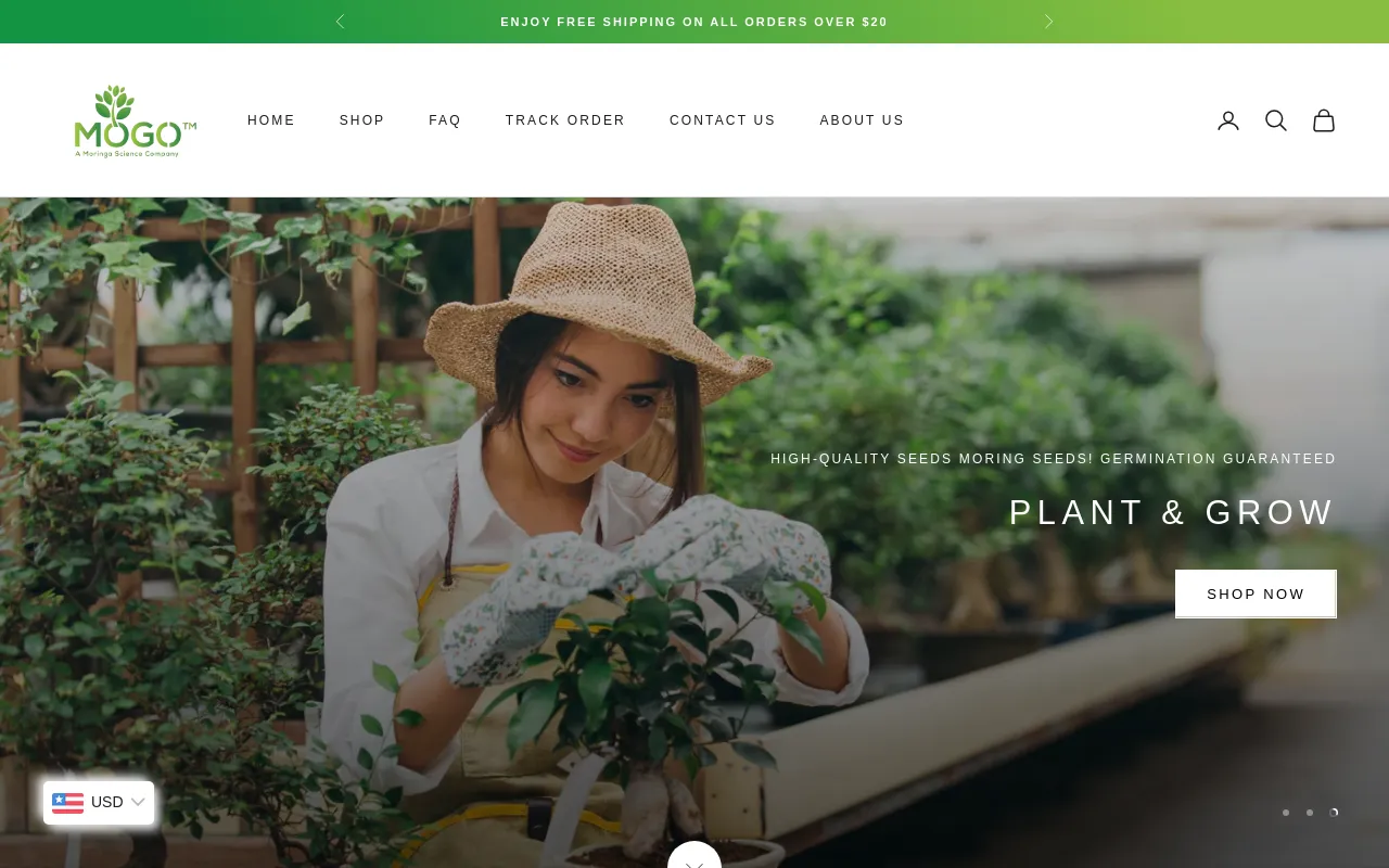 MOGO MORINGA LLC screenshot
