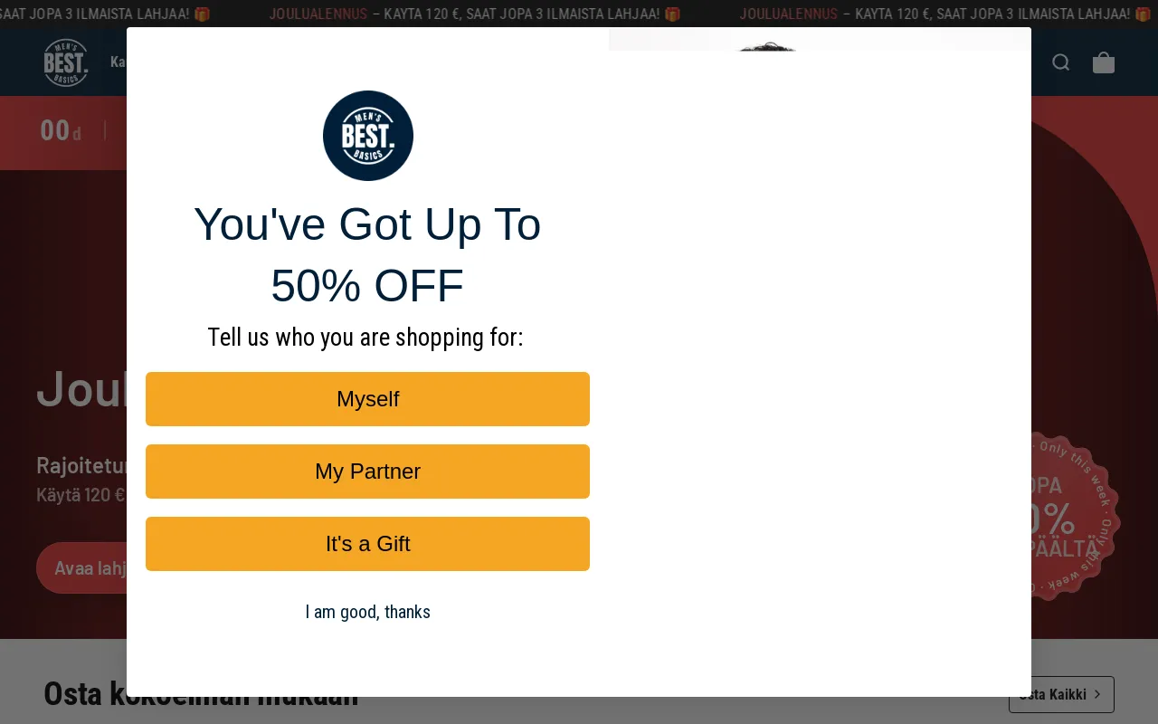 Men's Best Basics screenshot