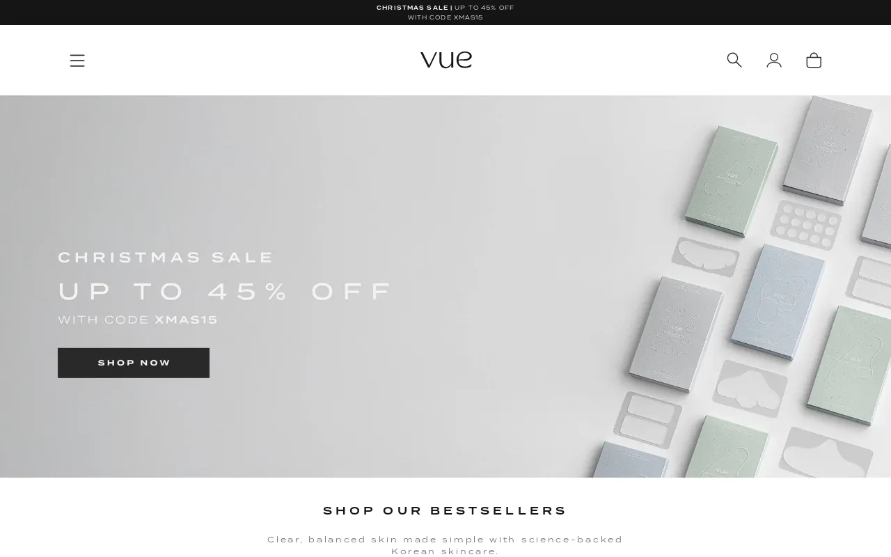 Vue Swiss screenshot