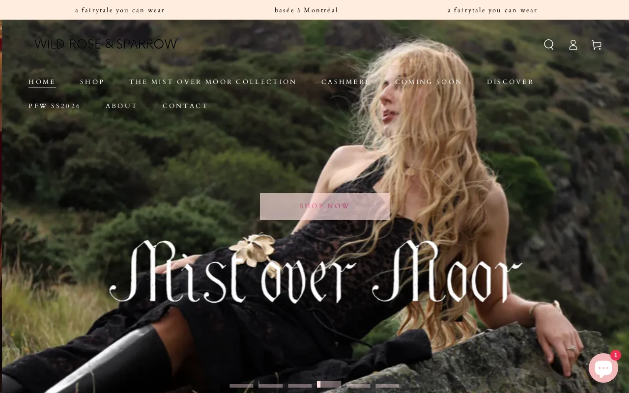 Wild Rose & Sparrow screenshot