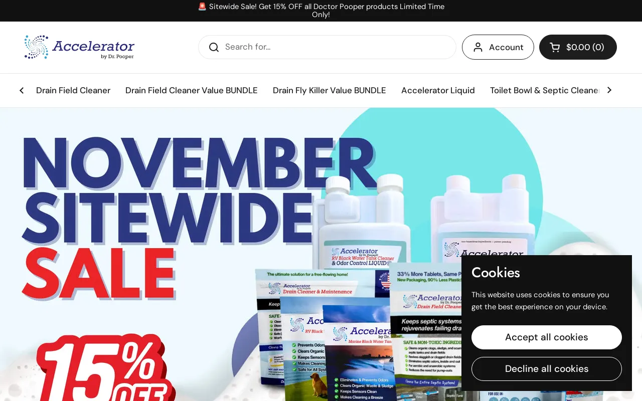 DoctorPooper.com screenshot