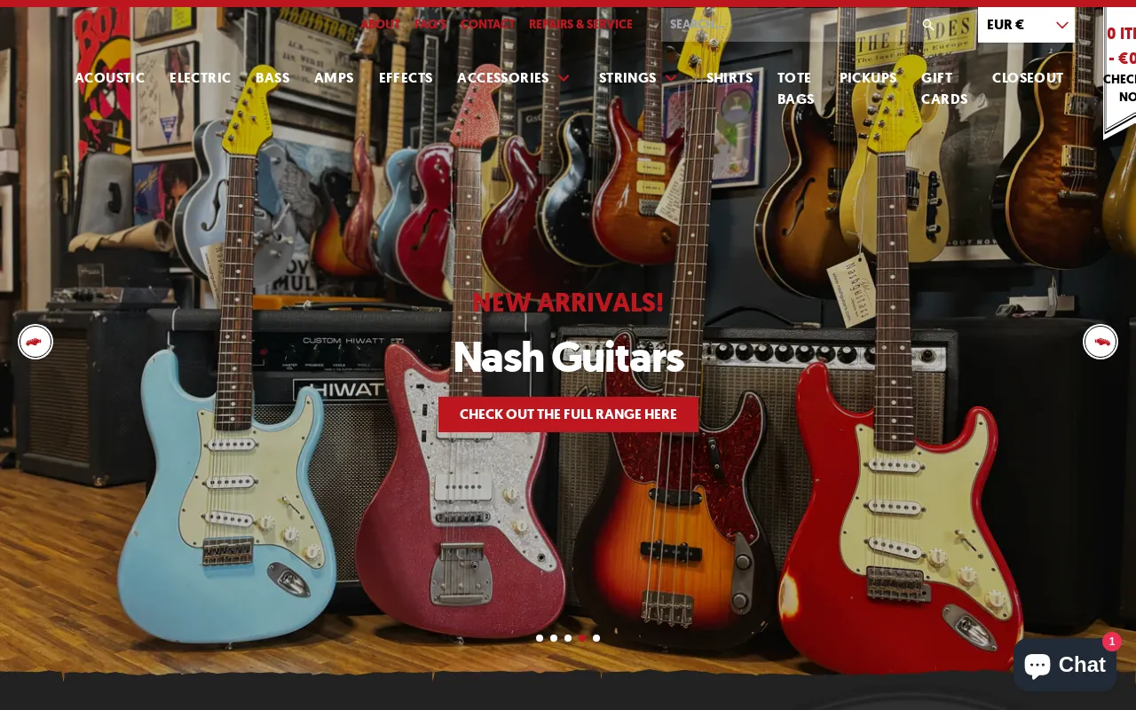 Some Neck Guitars screenshot