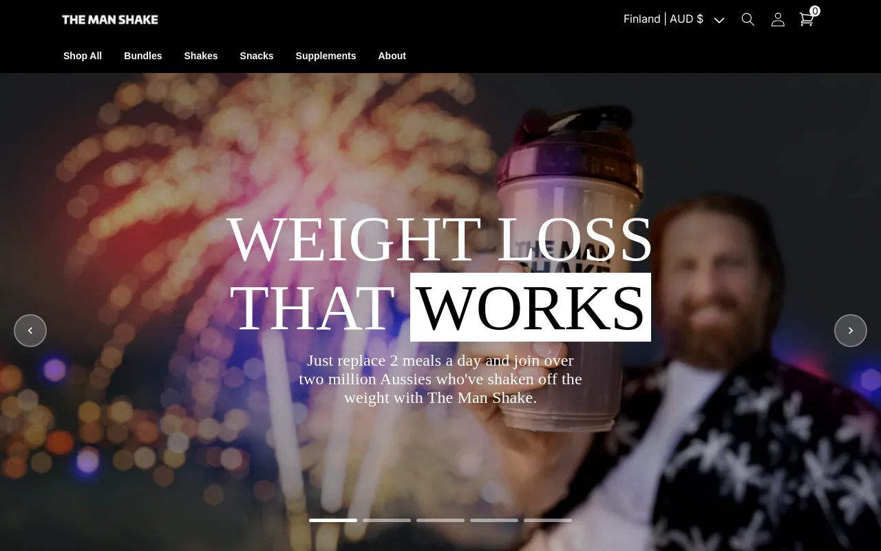 The Man Shake screenshot