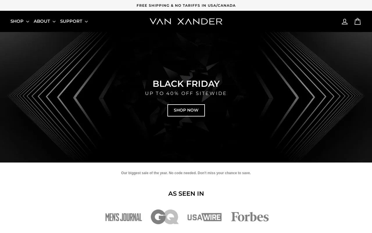 VAN XANDER screenshot