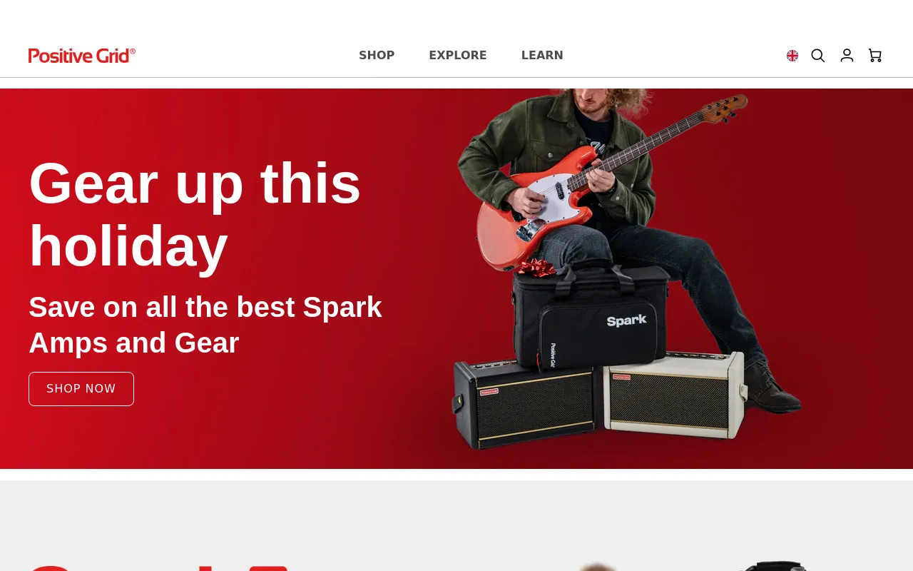 Europe - Positive Grid screenshot