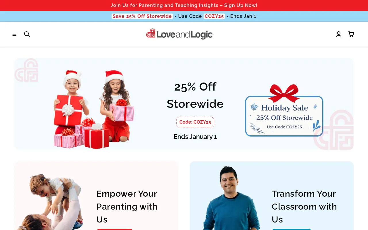 Love and Logic Institute, Inc. screenshot