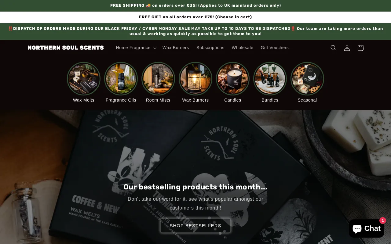 Northern Soul Scents screenshot