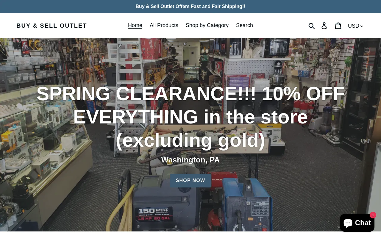 Buy & Sell Outlet screenshot
