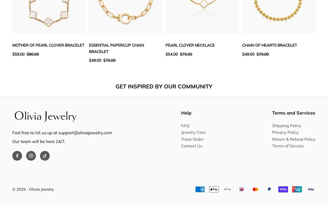 Olivia Jewelry screenshot