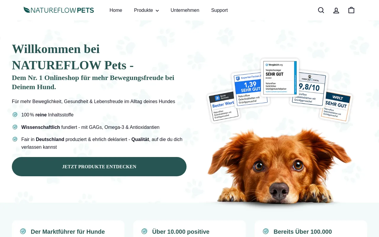 Natureflow Pets screenshot