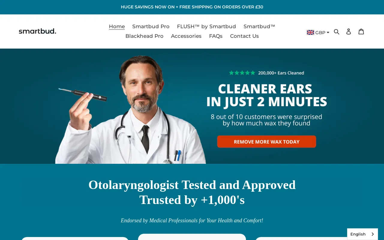 Smartbud UK screenshot