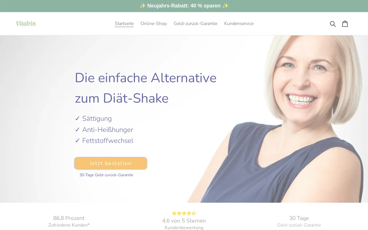 Vitalrin® screenshot